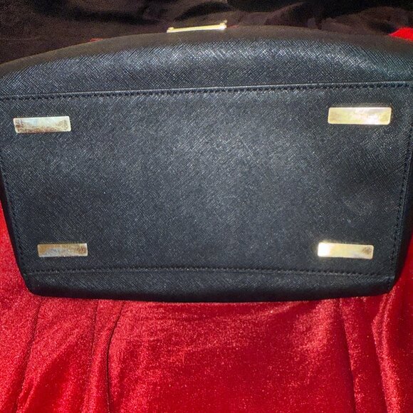 REBECCA MINKOFF BLACK BAG GOLD HARDWARE MEDIUM - Picture 6 of 16